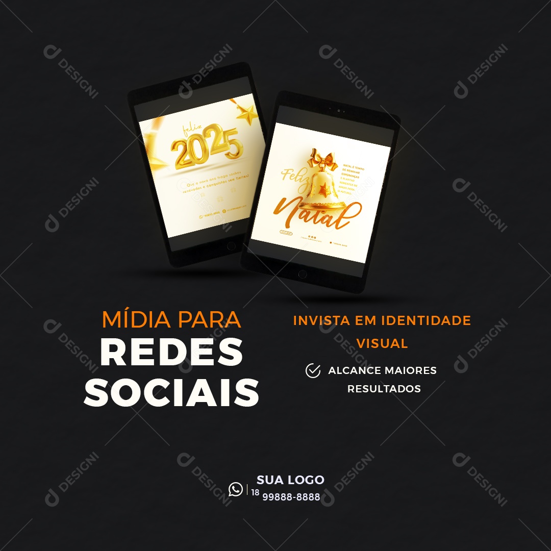 Alcance Melhores Resultados Social Media PDS Editável