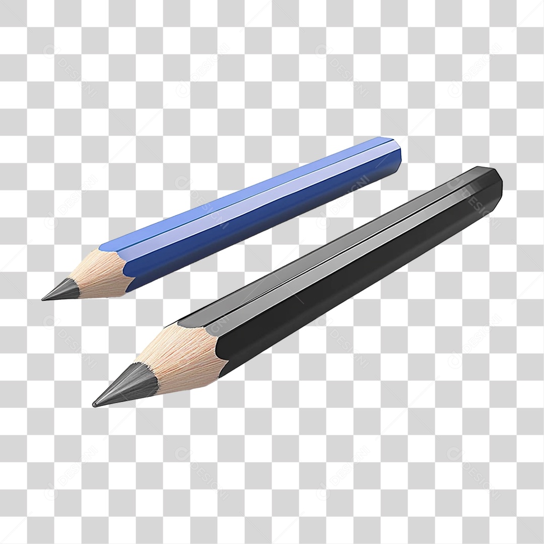 Lápis de Escrever Material Escolar PNG Transparente