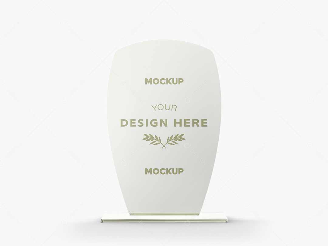 Troféu Mockup PSD Editável