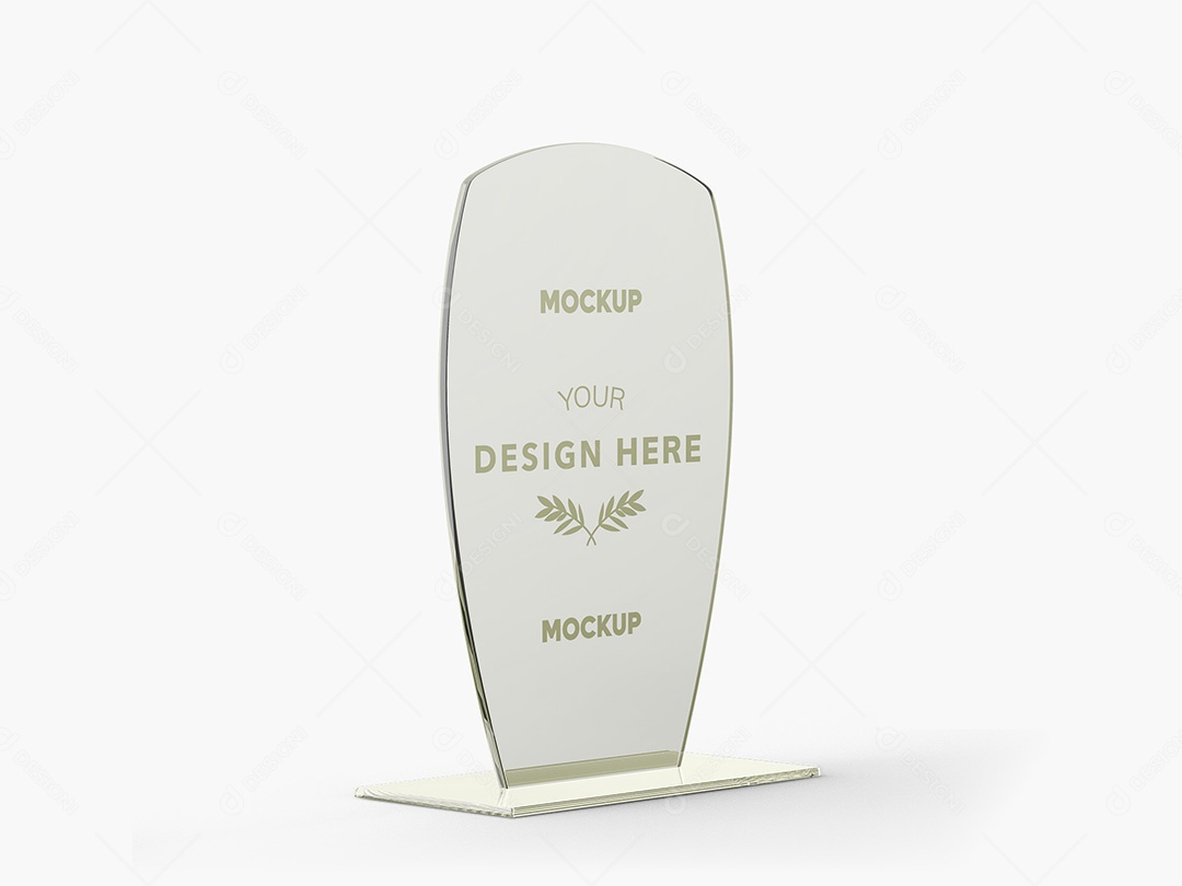 Troféu Mockup PSD Editável