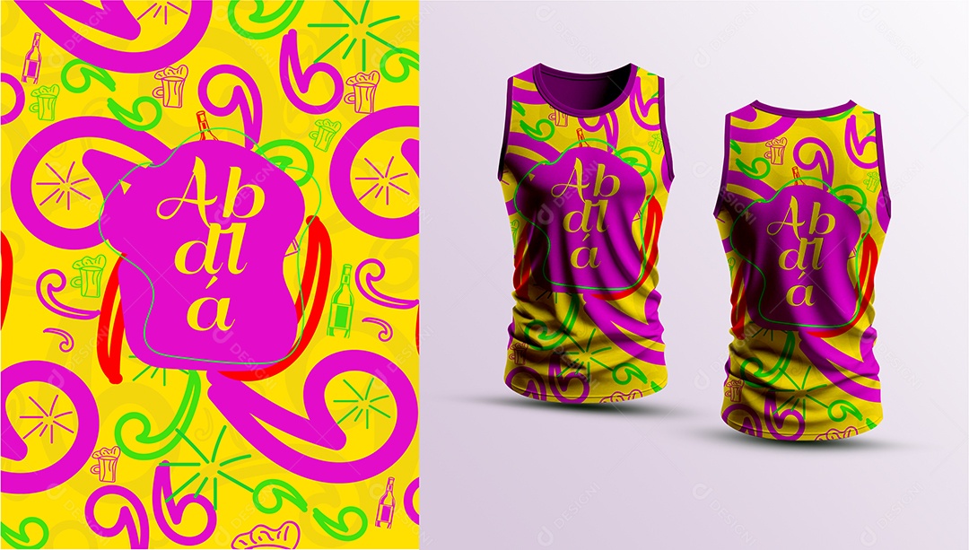 Modelo de Abadá de Carnaval AI