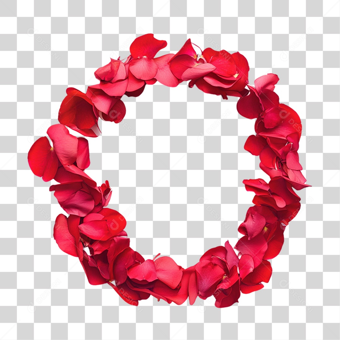 3D Element Rose Circulus Flowers PNG Transparent