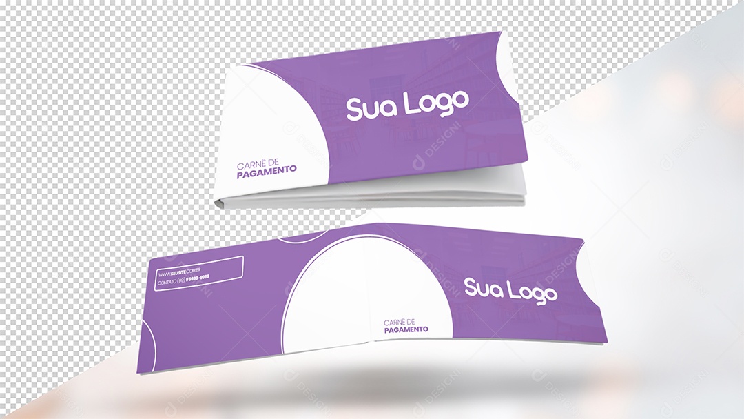 Carnê de Loja Social Media PSD Editável