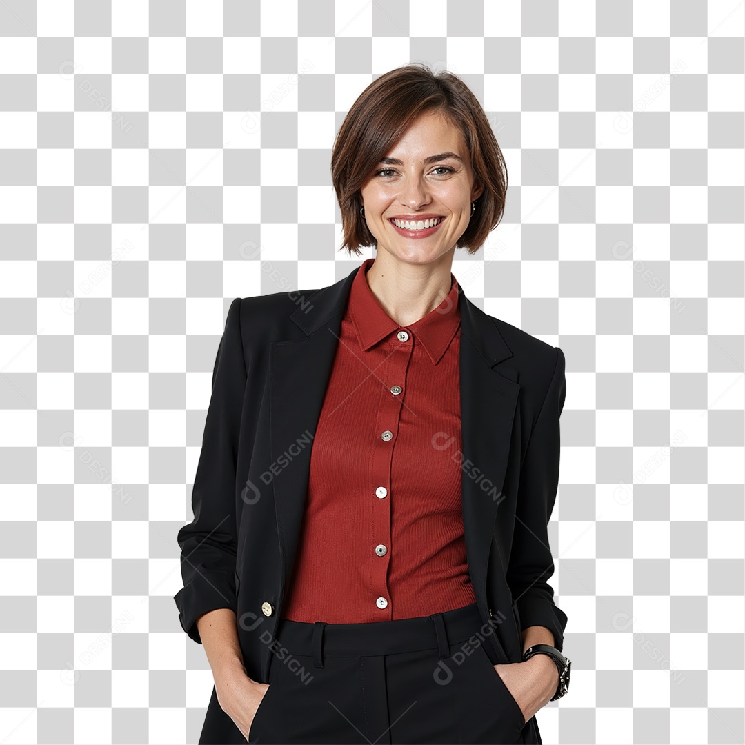 Foto Mulher de Negócios PNG Transparente