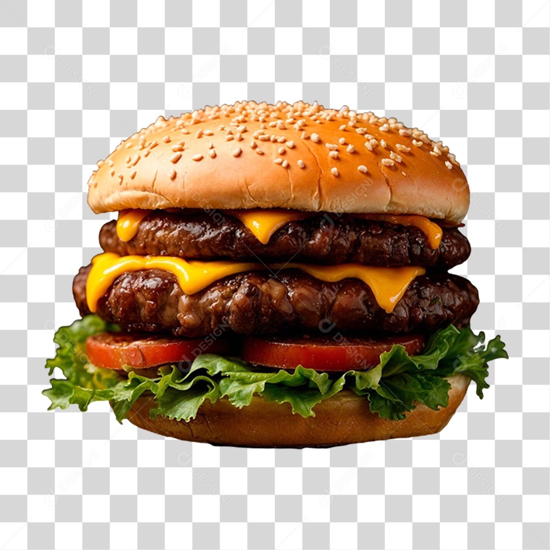 Hambúrguer Lanche Sanduiche PNG Transparente