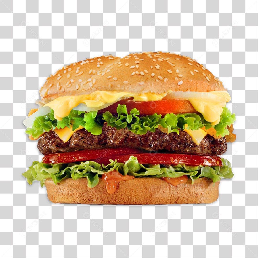 Hambúrguer Lanche Sanduiche PNG Transparente