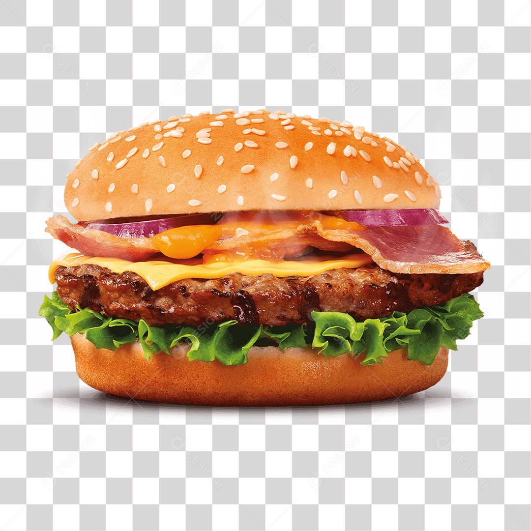 Hambúrguer Lanche Sanduiche PNG Transparente