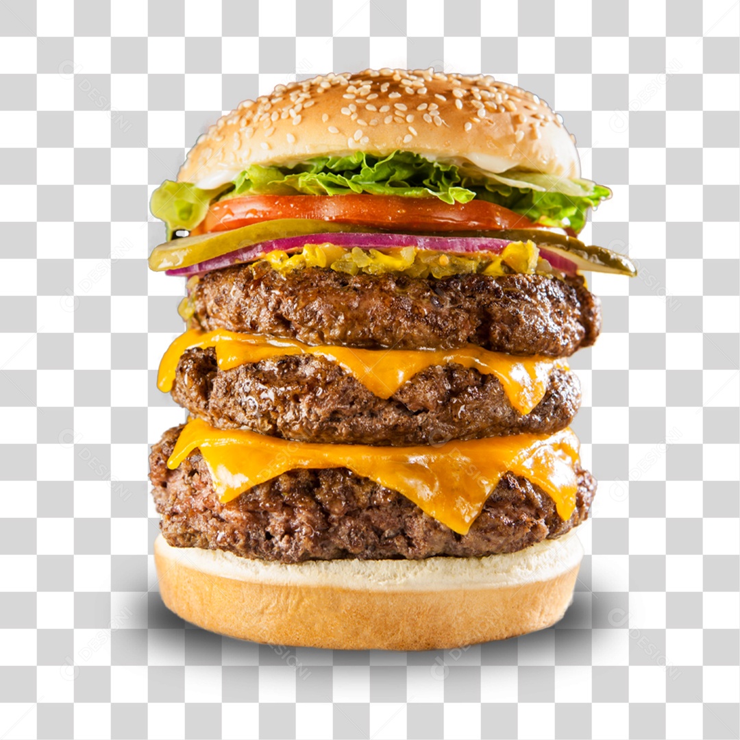 Hambúrguer Lanche Sanduiche PNG Transparente