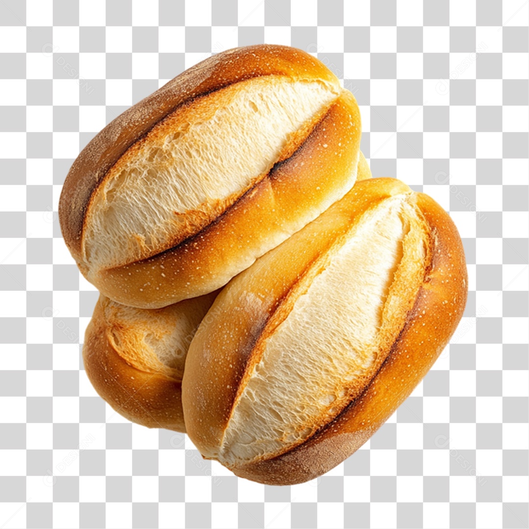 Pão Frances PNG Transparente