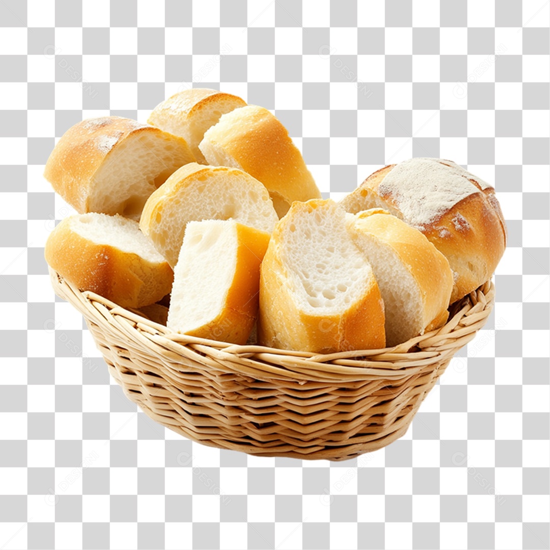 Pão Frances PNG Transparente