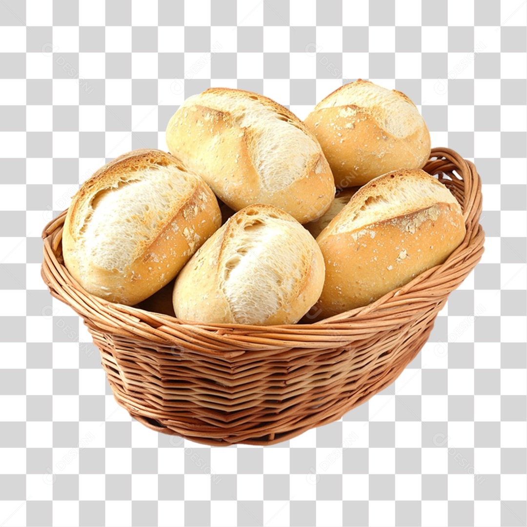Pão Frances PNG Transparente