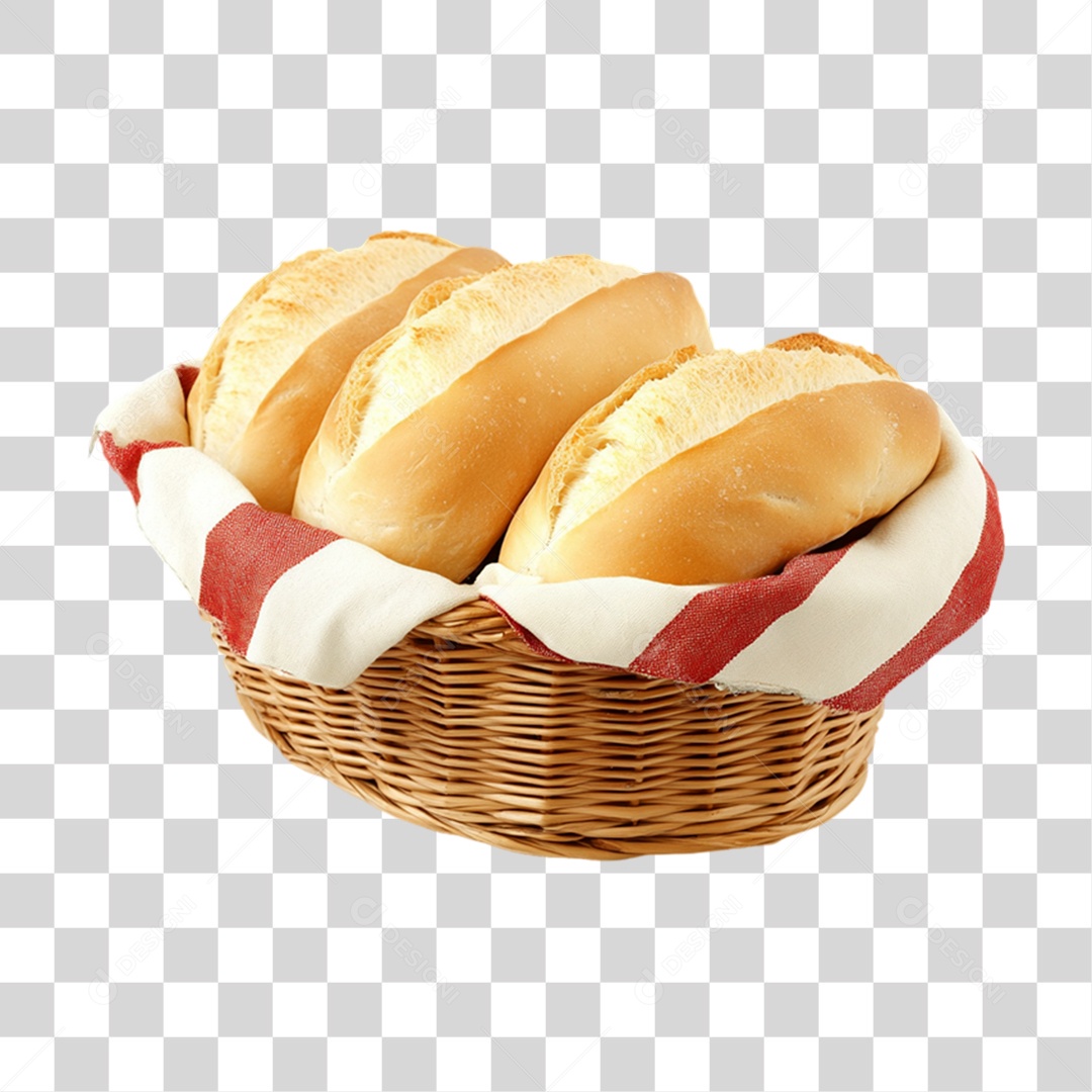 Pão Frances PNG Transparente