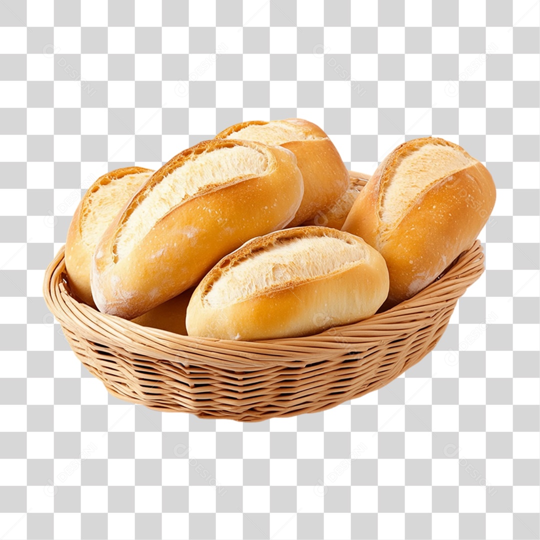 Pão Frances PNG Transparente