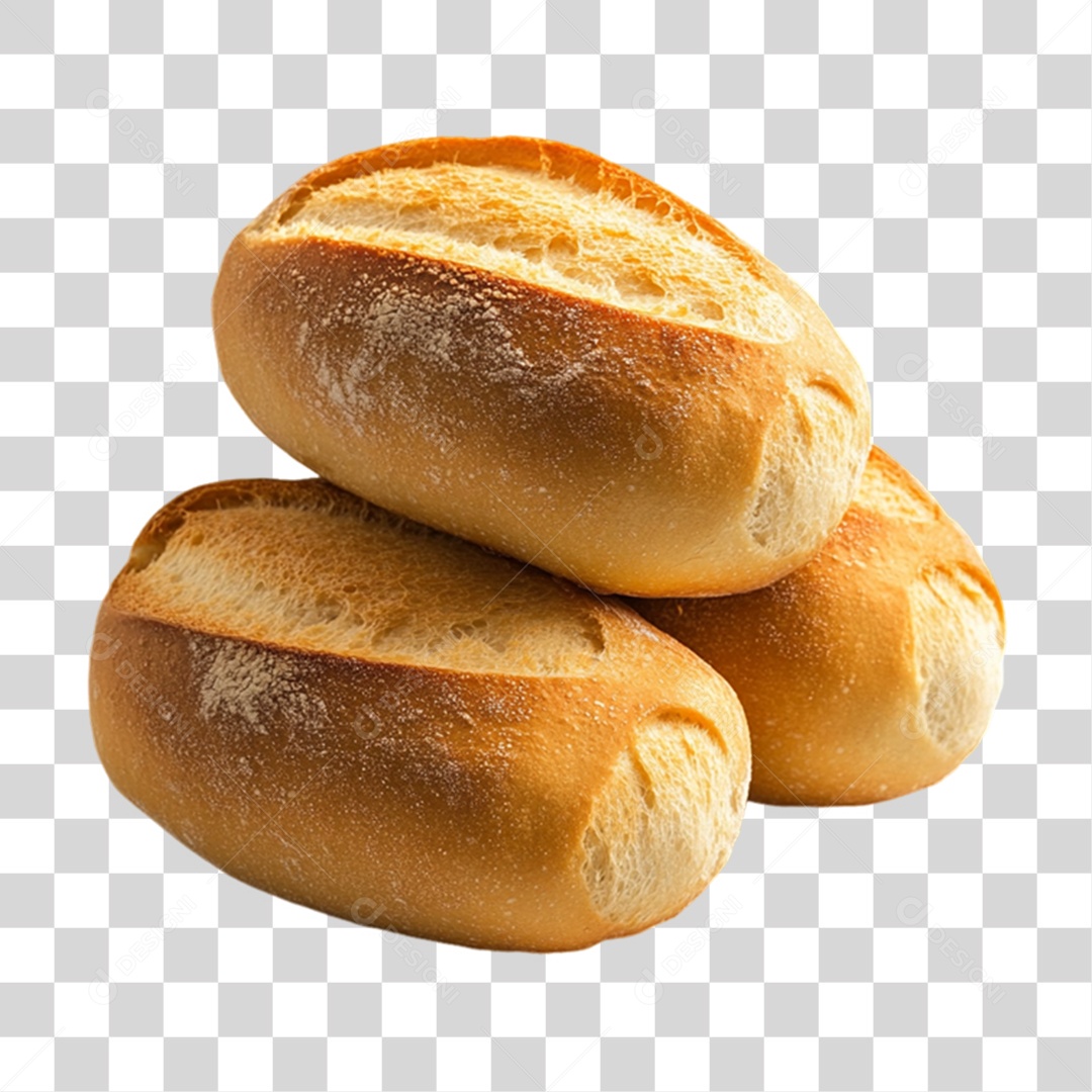 Pão Frances PNG Transparente