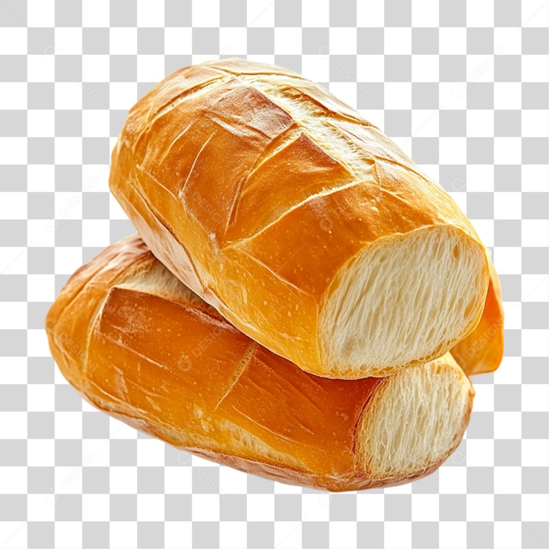 Pão Frances PNG Transparente