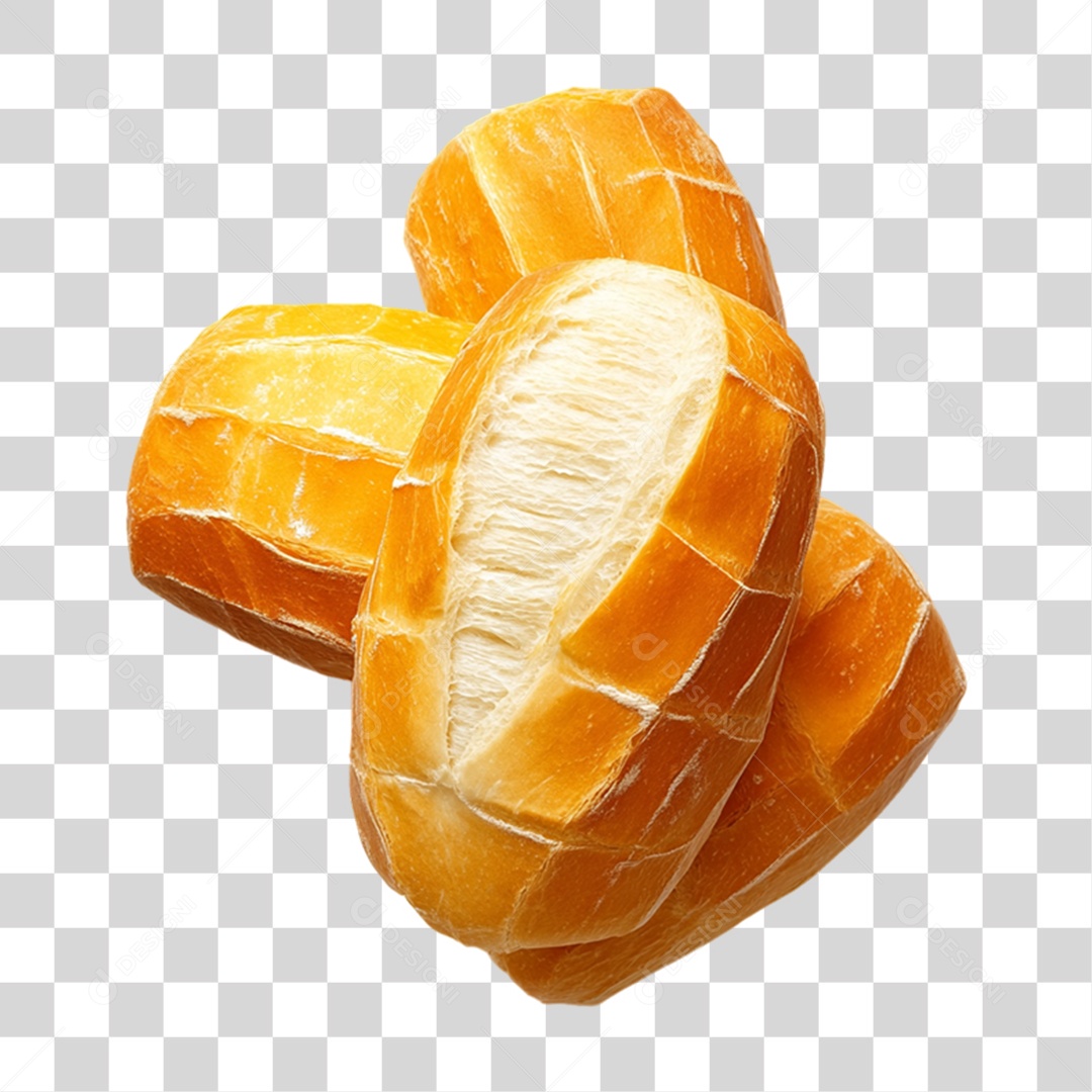 Pão Frances PNG Transparente