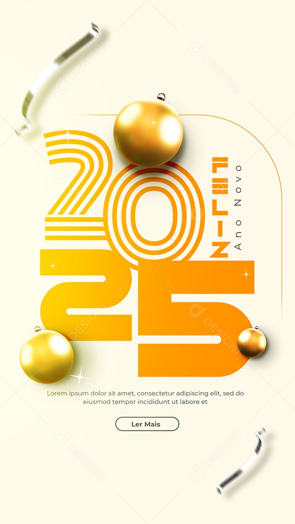 Story Feliz Ano Novo 01 De Janeiro Social Media PSD Editável