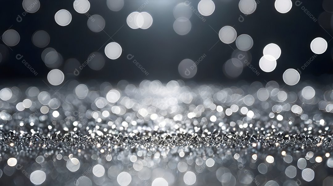 Textura fundo de glitter de prata