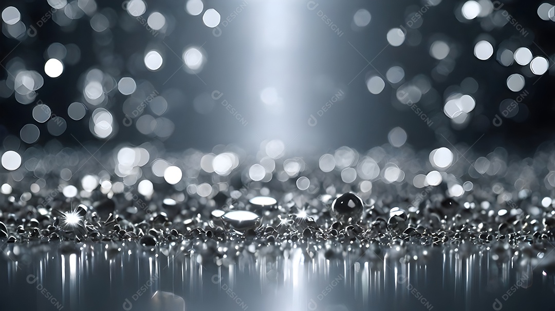 Textura de prata brilhante