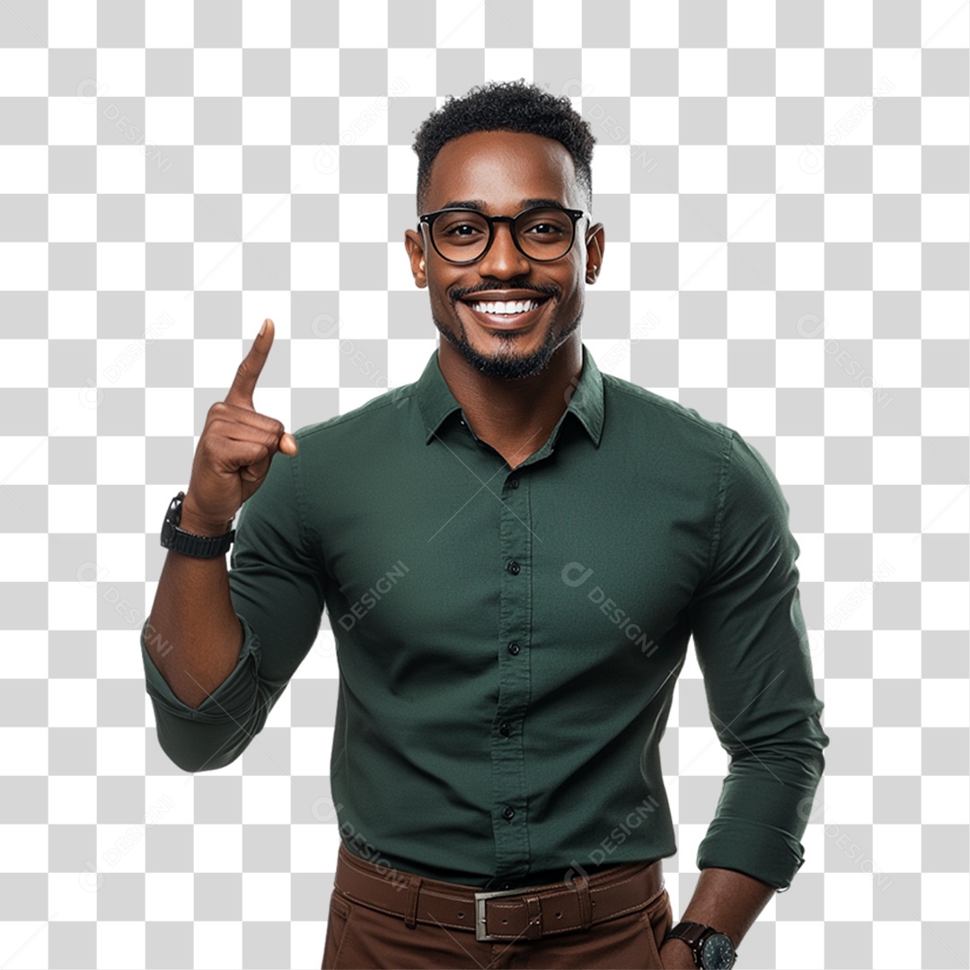 Homem Sorrindo PNG Transparente