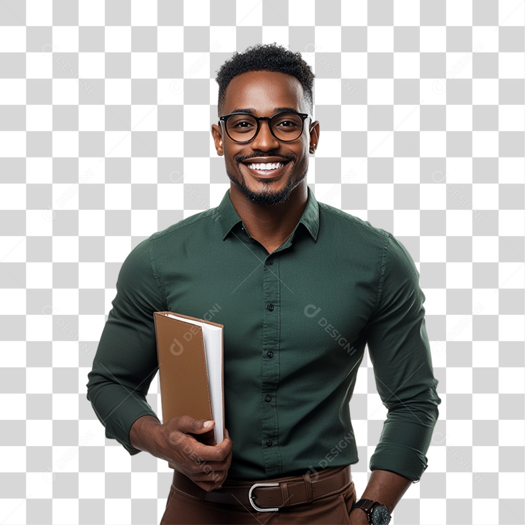 Homem Sorrindo PNG Transparente