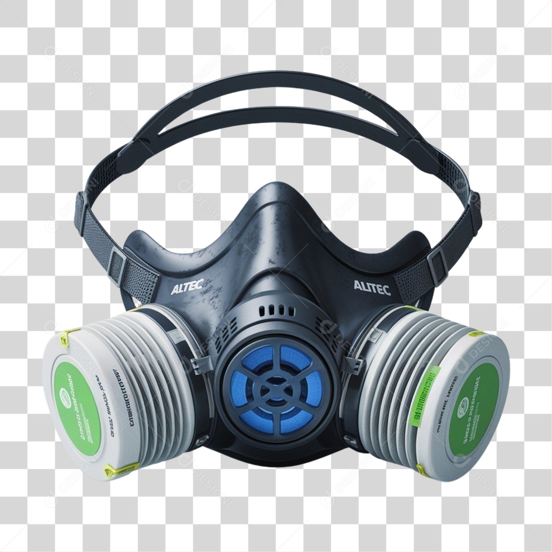 Máscara Respiratória PNG Transparente