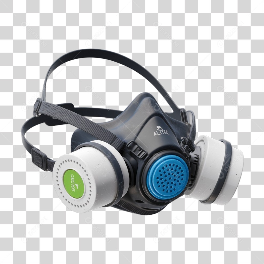 Máscara Respiratória PNG Transparente