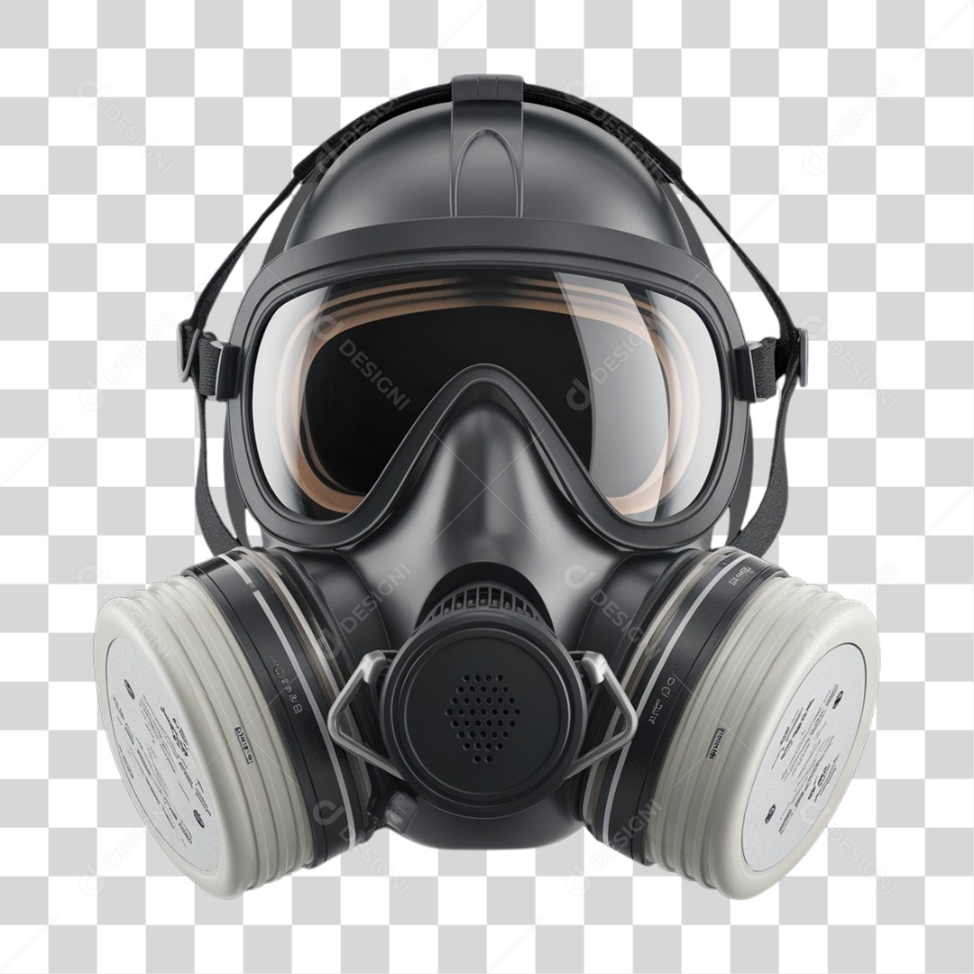 Máscara Respiratória PNG Transparente