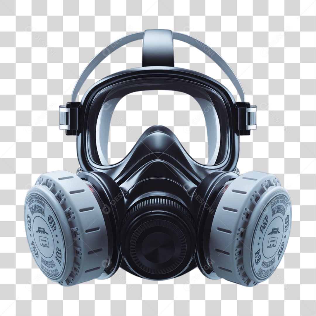 Máscara Respiratória PNG Transparente