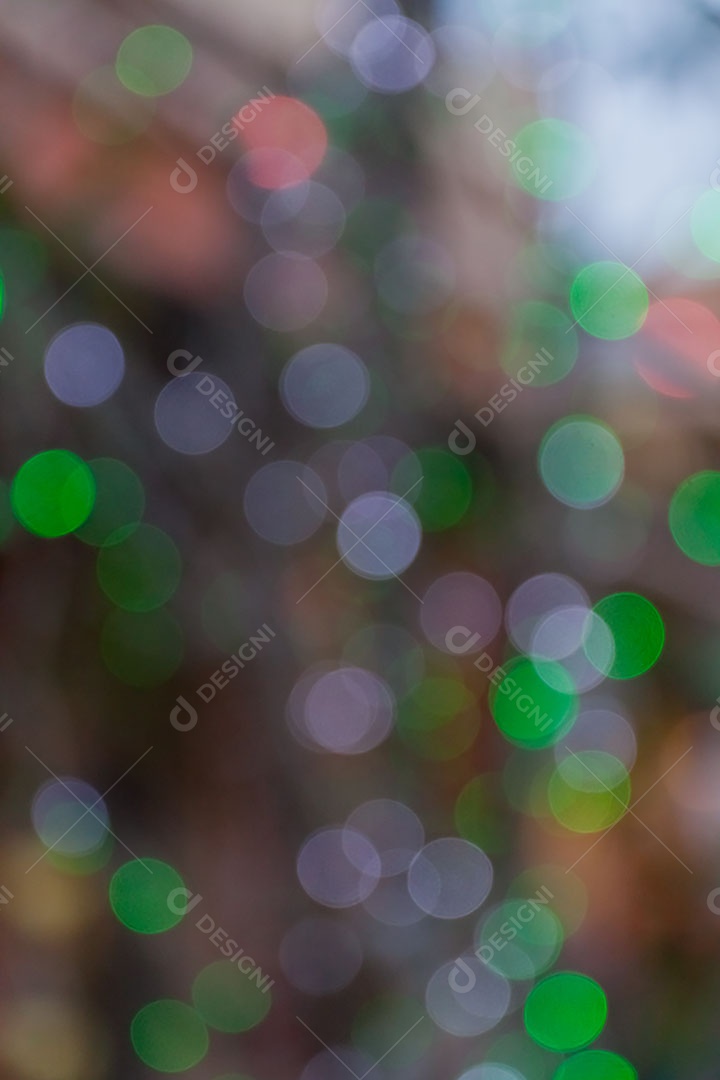 Desfoque de luzes bokeh