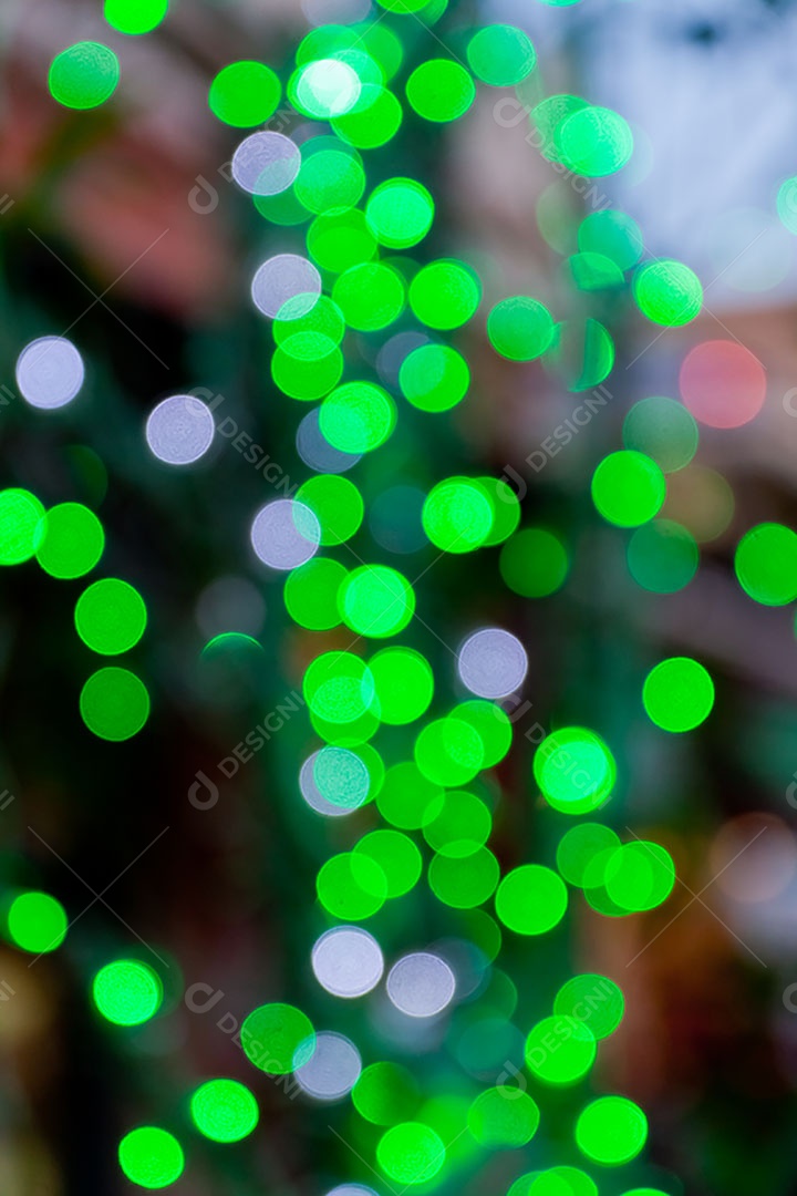 Desfoque de luzes bokeh