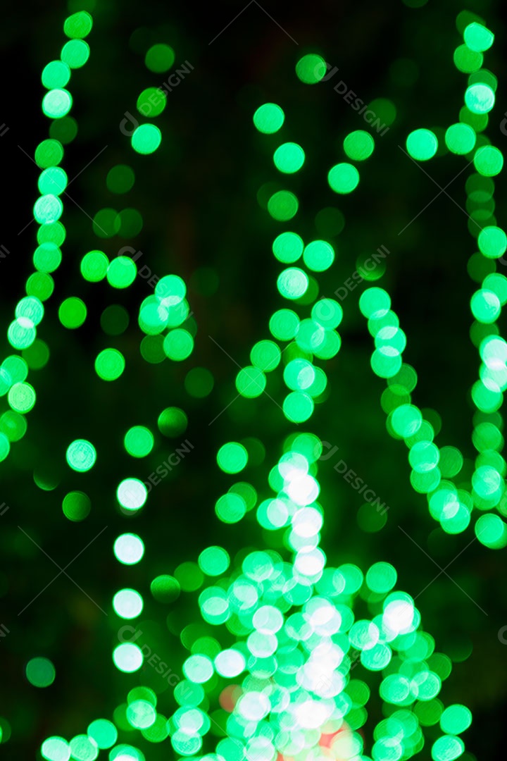 Desfoque de luzes bokeh