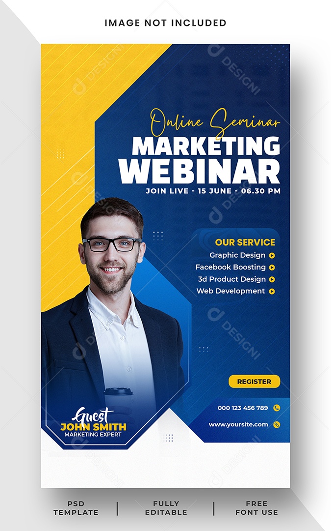 Story Marketing Digital Agência Social Media PSD Editável