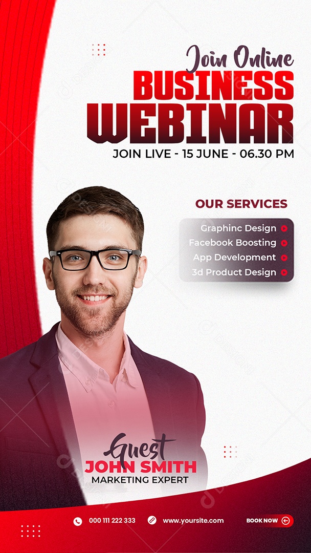 Story Digital Marketing Agencia Social Media PSD Editável