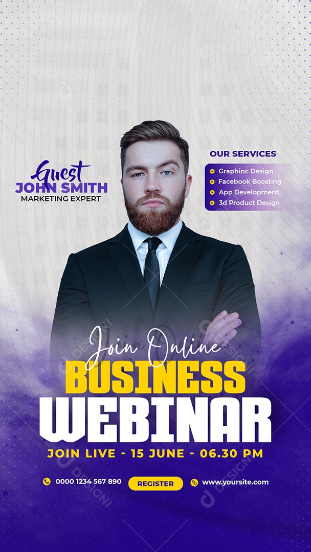 Story Agencia Marketing Digital Criativa Social Media PSD Editável