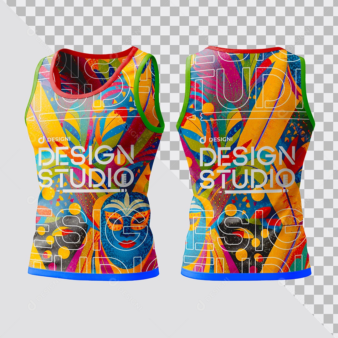 Mockup Abadá Masculino PSD Editável