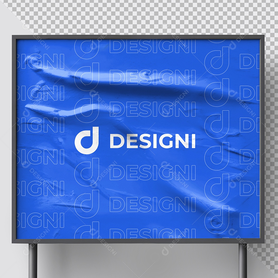 Mockup de Poster PSD Editável