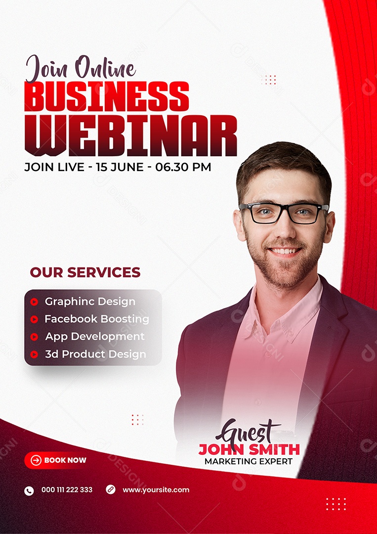 Marketing Digital Junte Se a Negócios Online Social Media PSD Editável