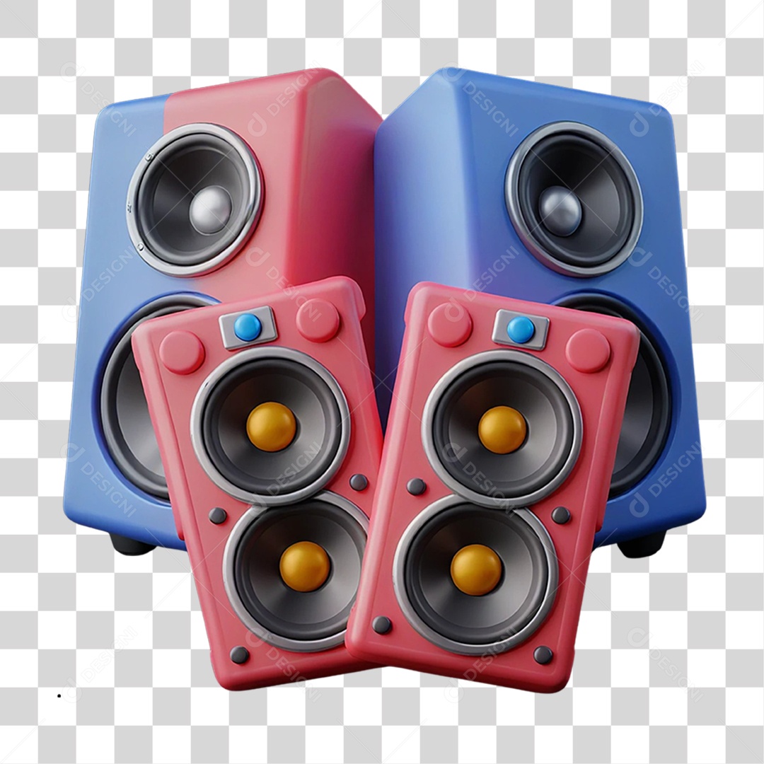 Caixas de Som Alto-falantes  PNG Transparente