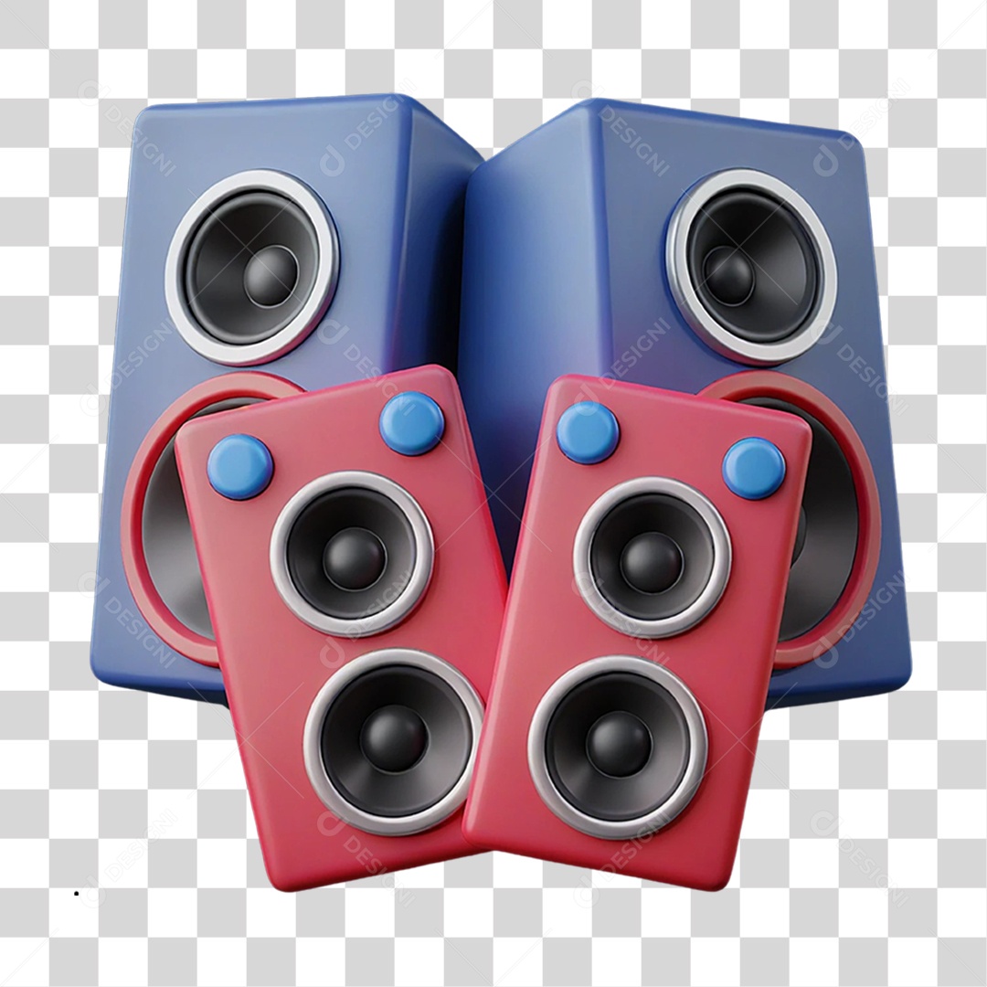 Caixas de Som Alto-falantes  PNG Transparente