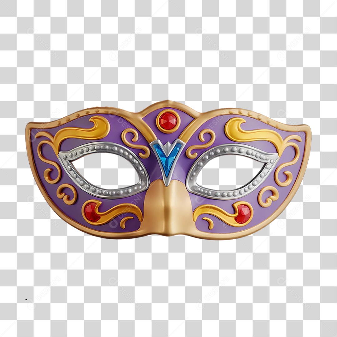 Máscara de Carnaval Fantasias PNG Transparente