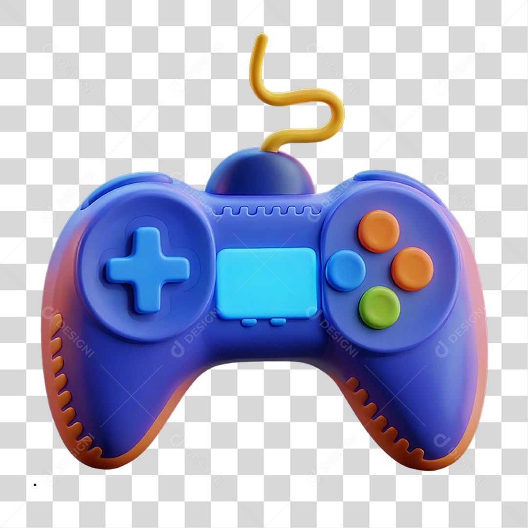 Controle de Videogame PNG Transparente