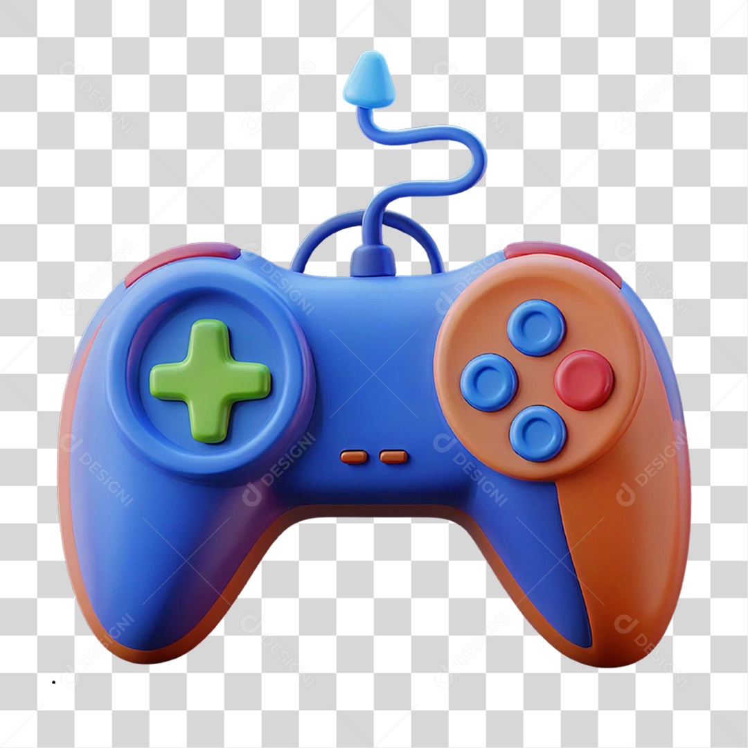 Controle de Videogame PNG Transparente