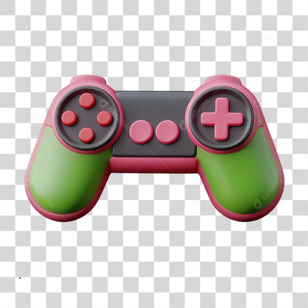 Controle de Videogame PNG Transparente