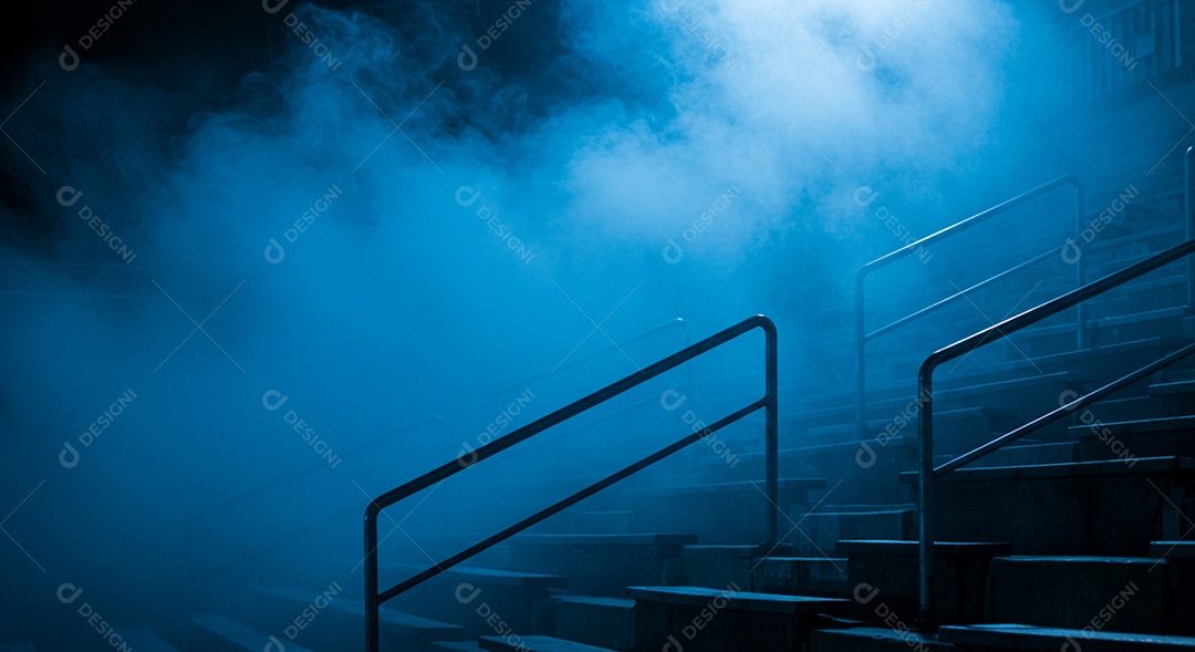 Imagem de estádio para composição de artes gráficas esportivas