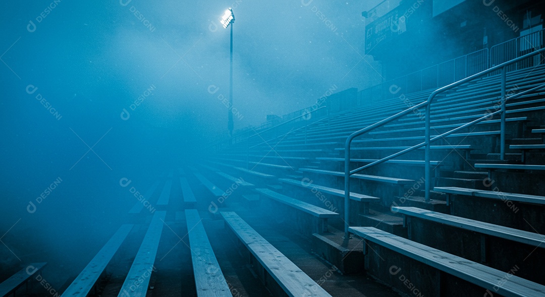 Imagem de estádio para composição de artes gráficas esportivas