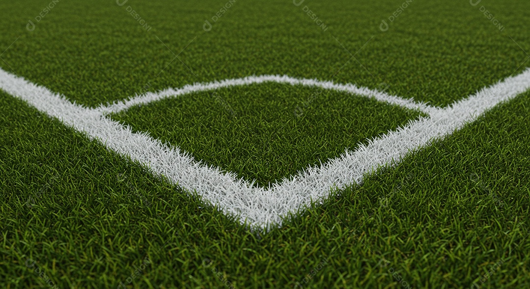 Estádio para composição de artes gráficas esportivas