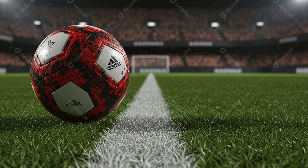 Imagem de estádio para composição de artes gráficas esportivas