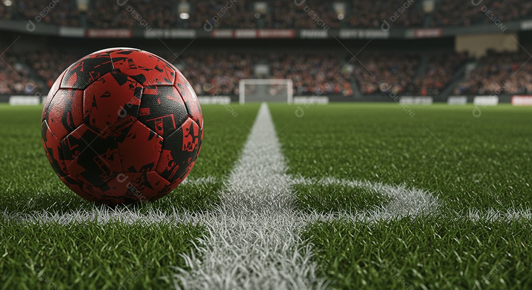 Imagem de estádio para composição de artes gráficas esportivas