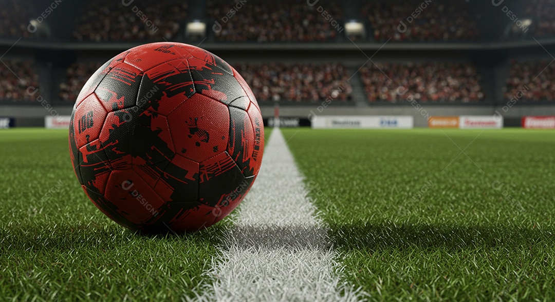 Imagem de estádio para composição de artes gráficas esportivas